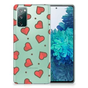 Samsung Galaxy S20 FE TPU bumper Hearts