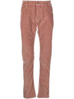 Jacob Cohën pantalon slim à taille basse - Rose