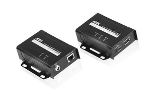 Aten VE901 audio/video extender AV-zender & ontvanger Zwart