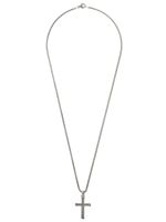 David Yurman pendentif Cable Cross en argent sterling