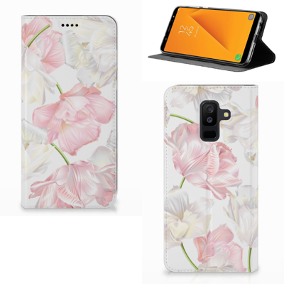Samsung Galaxy A6 Plus (2018) Smart Cover Lovely Flowers