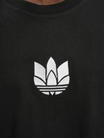 adidas Originals / t-shirt 3D Trefoil in zwart
