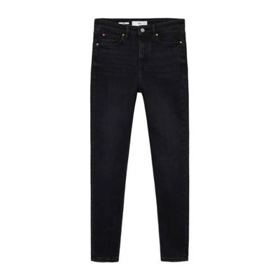 Mango high waist skinny jeans zwart
