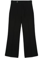 Plan C pantalon évasé à taille haute - Noir