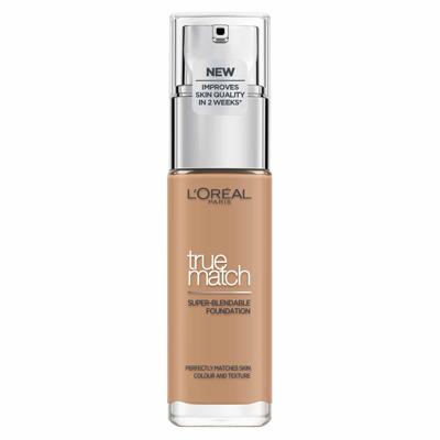 L’Oréal Paris True Match Foundation 7.C Rose Amber - Natuurlijk Dekkende Foundation met Hyaluronzuur en SPF 17 - 30 ml