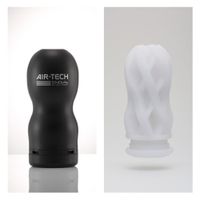 Tenga AIR-TECH STRONG Mannelijke bevrediger Zwart Thermoplastische elastomeer (TPE) - thumbnail