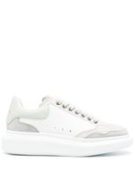 Alexander McQueen baskets Larry en cuir - Blanc