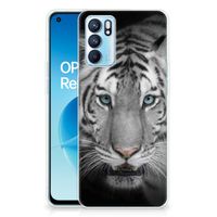 OPPO Reno 6 5G TPU Hoesje Tijger - thumbnail