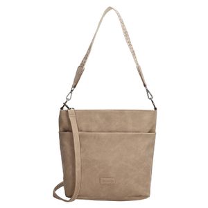 Beagles Shopper/Schoudertas Malaga Licht Taupe