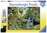 Ravensburger puzzel 200 stukjes XXL dieren in de jungle