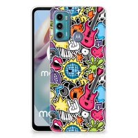 Motorola Moto G60 Silicone Back Cover Punk Rock