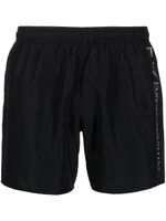 Ea7 Emporio Armani short de bain à logo imprimé - Noir