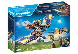 PLAYMOBIL Novelmore - Dario's zweefvliegtuig constructiespeelgoed 71211