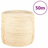 VidaXL Touw 8 mm 50 m 100% sisal - thumbnail