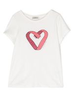 Lanvin Enfant t-shirt en coton à imprimé graphique - Blanc