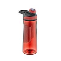 Waterfles / drinkfles / sportfles Aquamania - rood - 730 ml - kunststof - bpa vrij - thumbnail