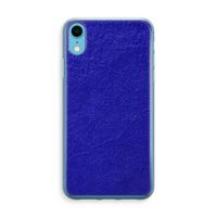 Majorelle Blue: iPhone XR Transparant Hoesje