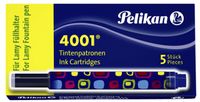 Inktpatroon Pelikan 4001 voor Lamy vulpen blauw doosje ÃƒÆ' 5 stuks