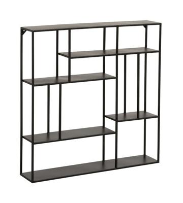 J-Line Wandrek 'Ferdinandus' kleur Zwart, 80 x 80 cm