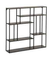 J-Line Wandrek 'Ferdinandus' kleur Zwart, 80 x 80 cm