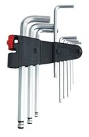 Werkzeyt B20781 Zeskantsleutelset van chroom-vanadium-staal, 9-delig