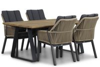 Lifestyle Verona/Palta 180 cm dining tuinset 5-delig - thumbnail