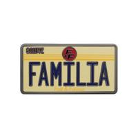Fast & Furious Familia Kentekenplaat Pin Badge - Limited Edition Metal Collectible - Officiële Fast Saga Merchandise voor filmfans en autoliefhebbers