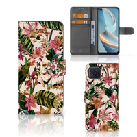 OPPO Reno4 Z Hoesje Flowers