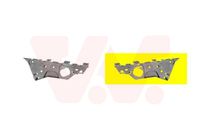 Houder, bumper ** Equipart ** VAN WEZEL, Inbouwplaats: Links voor, u.a. für Opel