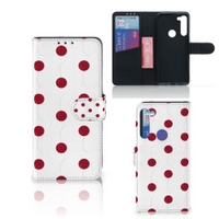 Motorola G8 Power Book Cover Cherries