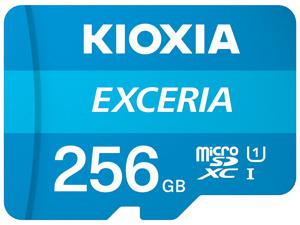 Kioxia EXCERIA microSDXC-kaart 256 GB UHS-I Schokbestendig, Waterdicht