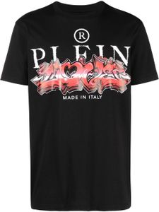 Philipp Plein t-shirt à logo imprimé - Noir