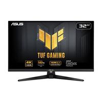 ASUS TUF Gaming VG32UQA1A - 31,5 Zoll 4K UHD Monitor - 160 Hz, 1ms MPRT, FreeSync, GameFast Input, DisplayHDR 400 - VA Panel, 16:9, 3840x2160, DP 1.4 DSC, HDMI 2.1, USB