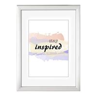 Hama 66694 afbeeldingen wissellijst papierformaat: DIN A4 wit