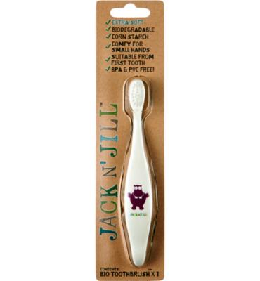 Jack N' Jill Jack N' Jill Bio Toothbrush Hippo Extra Soft (1st)