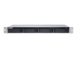 QNAP TS-431XeU NAS Rack (1U) Ethernet LAN Zwart, Roestvrijstaal Alpine AL-314