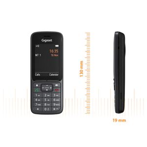 Gigaset SL800H PRO Analoge-/DECT-telefoon Nummerherkenning Antraciet