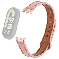 Xiaomi Smart Band 8 Leren Band met Connectoren - Roze