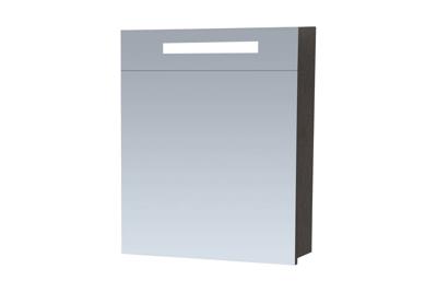 Sanituba Spiegelkast 2.0 60cm Linksdraaiend Black Wood