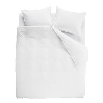 Beddinghouse dekbedovertrek Organic Basic - Wit - Lits-jumeaux 240x200/220 cm