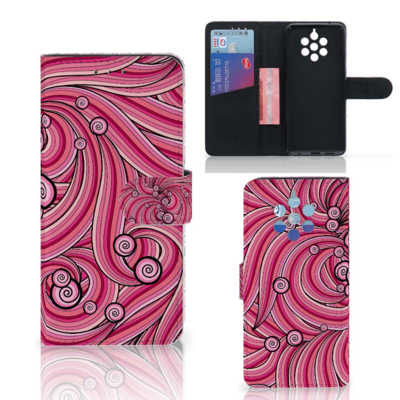 Nokia 9 PureView Hoesje Swirl Pink Nokia 9 PureView Hoesje Swirl Pink