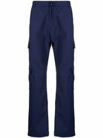 Martine Rose pantalon droit à poches cargo - Bleu