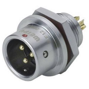 Weipu SF1212/P3 Ronde connector Stekker, recht Totaal aantal polen: 3 Serie (ronde connectors): SF12 1 stuk(s)