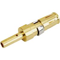 Conec 132C11039X 132C11039X Hoogvermogen buscontact AWG (min.): 12 AWG (max.): 10 Goud op nikkel 30 A 1 stuk(s) - thumbnail