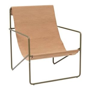 ferm LIVING Desert Fauteuil - Olive/Sand