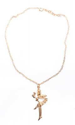 Kamparo ketting engel brons