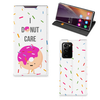 Samsung Galaxy Note 20 Ultra Flip Style Cover Donut Roze - thumbnail