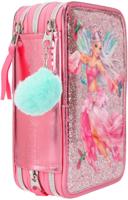 Top Model etui Fairy 13 x 20 cm polyester roze 45 delig