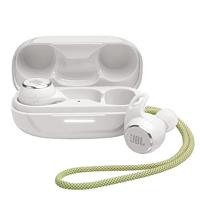 JBL Reflect Aero in ear oordopjes in wit ; Met adaptieve ruisonderdrukkingstechnologie, een waterdicht ontwerp, Bluetooth en batterijduur van 8 uur