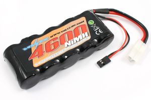 Voltz 4600mAh ontvanger accu 6,0V voor 1/5 modellen